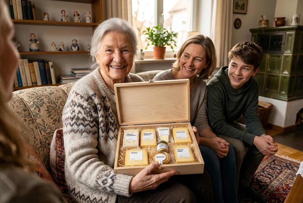 Premium-Käse-Geschenkbox - Imagen 3