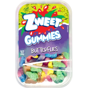 Gummy Butterflies | 10 oz | Zweet: Pack of 1