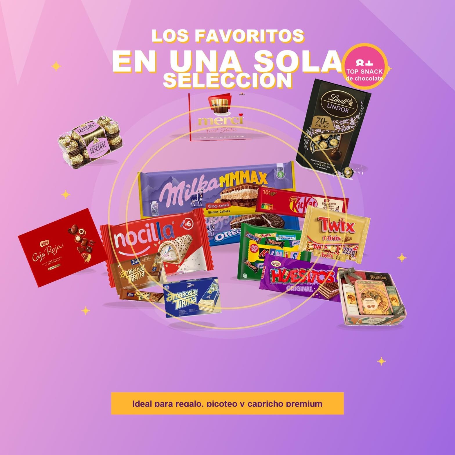 Caja Gourmet Internacional de Dulces y Snacks - Image 3